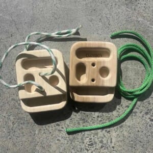 Hand Made Wooden Hang Block